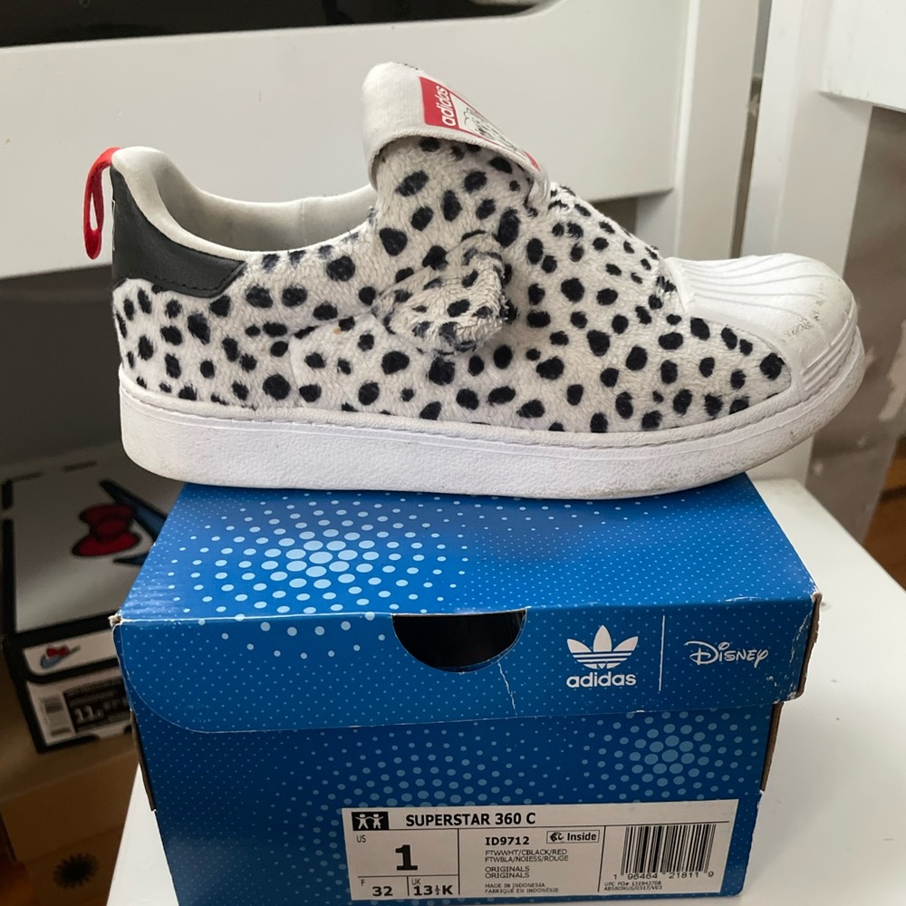 Adidas Kids Superstar 360 C Spotted Sneakers